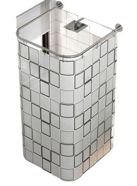 直销浴FQT帘套装型帘免打孔浴室隔断帘卫生浴挂布防间水帘洗澡形