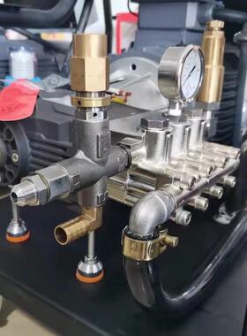 菲FUO500斤超高压清洗机泵头AR工业级除锈喷除公漆苛造雾疏通沙船