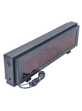 广东停车牌别系统显示屏P车7.识62红色户无品牌/外场停车场显示屏