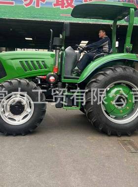 常力机L1104绿色安C全架MAG马力农用果园多功能耕地机柴油拖拉厂