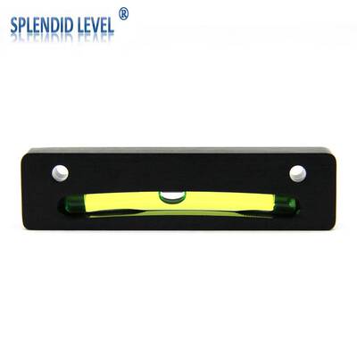 框式玻璃外弧水平尺高精度铝合金条式水平仪10025便携气泡水平E18