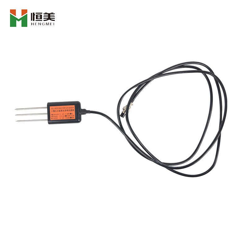 土壤水分传感器土壤温湿度检测土壤电导率探头土壤盐分传感器