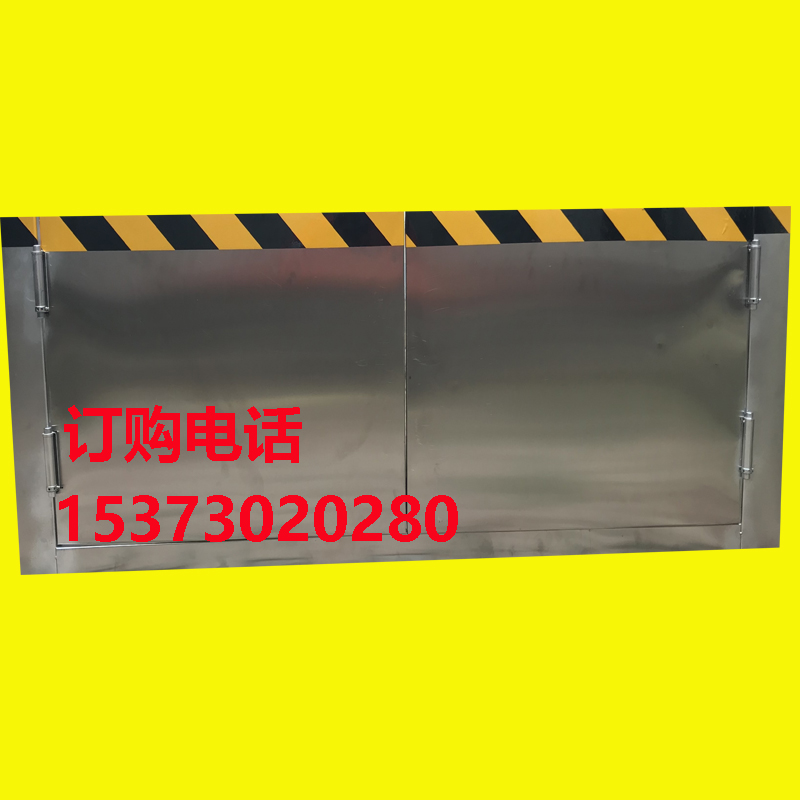 双开门自动闭不锈钢挡鼠板电力强弱机房酒店仓库食堂学校防鼠门挡