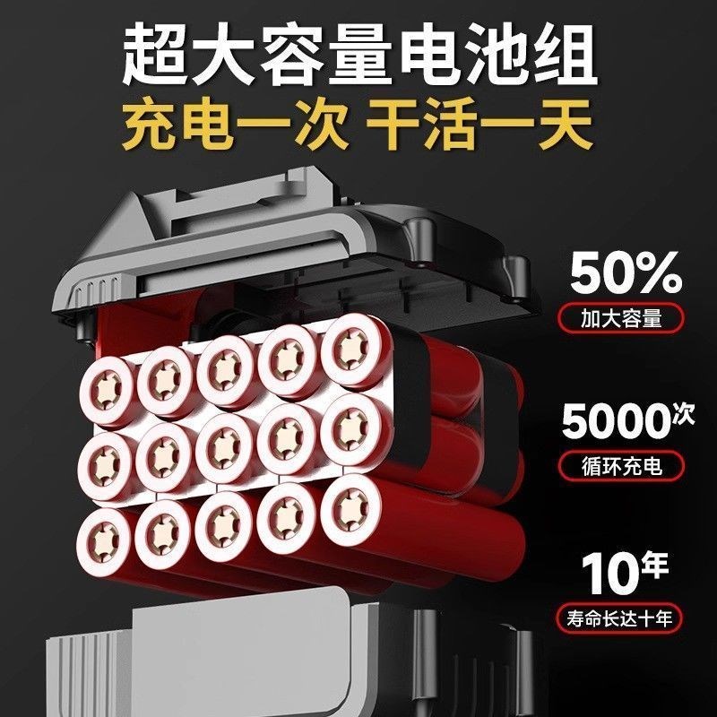 电动割草机大功率锂电池进口超强动力多功能农用小型家用户外强力