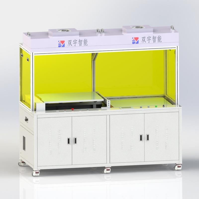 CCD视觉精准对位覆膜机贴合精度高热压冷贴合皆客人使用
