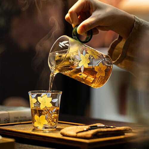 唐宋小青柑专用玻璃泡茶壶家用高颜值耐热高温茶水分离泡茶器