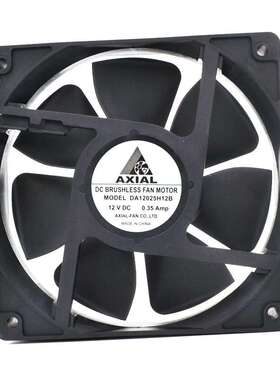 Axial厂家热销12025耐高温机柜散热风扇120*120*25MM1225直流风扇
