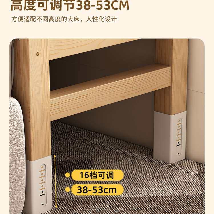 拼接床床边加宽大人可睡升降实木儿童床带护栏无缝衔接神器婴儿床