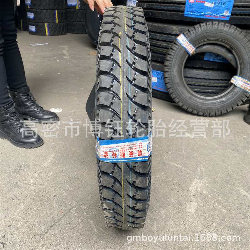 奥莱斯500-14拖拉机前轮轮胎10层级450-14三轮四轮车专用轮胎
