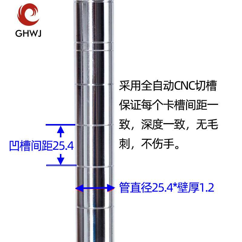 二层置物架周转带轮镀铬线网格多功能防静电小推车搬运车工具车