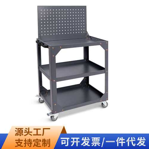 汽修五金工作台加工工作台数控机床工具桌厚万向轮工作台