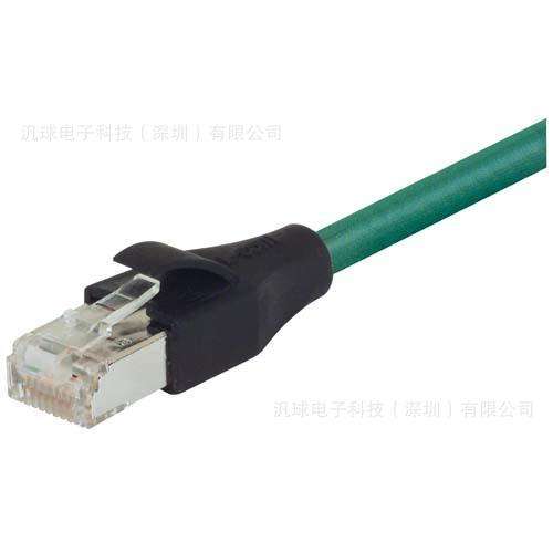 L-COM TRD877HF-15 超5类屏蔽极高柔性以太网线缆 现货