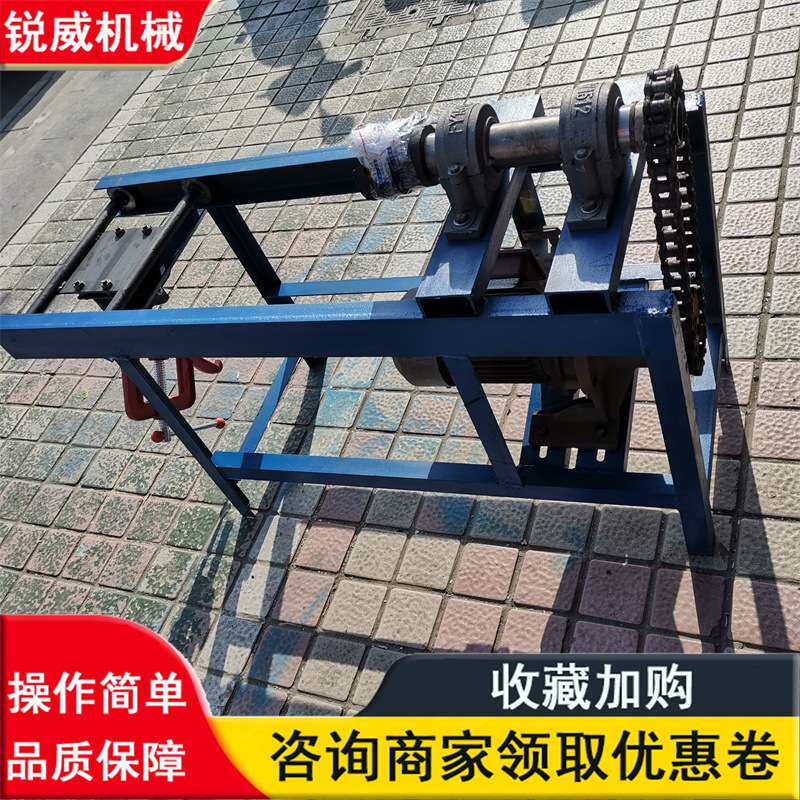 工地用顶底托丝杆清理水泥的机器 丝杠清灰机 穿墙螺杆清水泥灰机