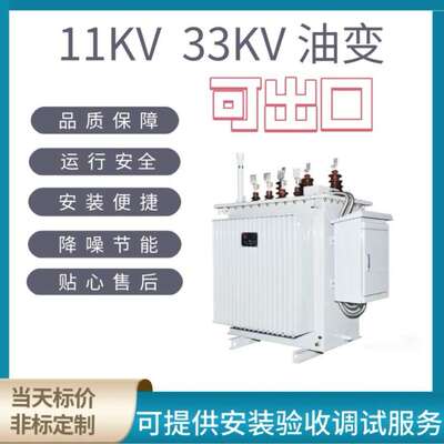 青电变压器厂  S13-M-400 500 630KVA油浸式变压器S20、S22系列