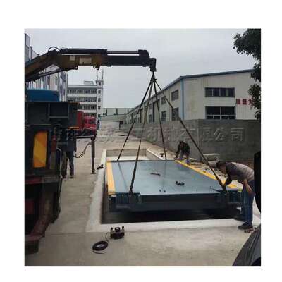 30T到200T大型称重电子地磅 公路限载称重汽车衡 大宗货物计量称