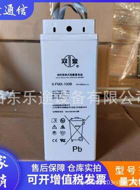 双登6-FMX-100B 免维护铅酸蓄电池12V100Ah通信电源储能蓄电池