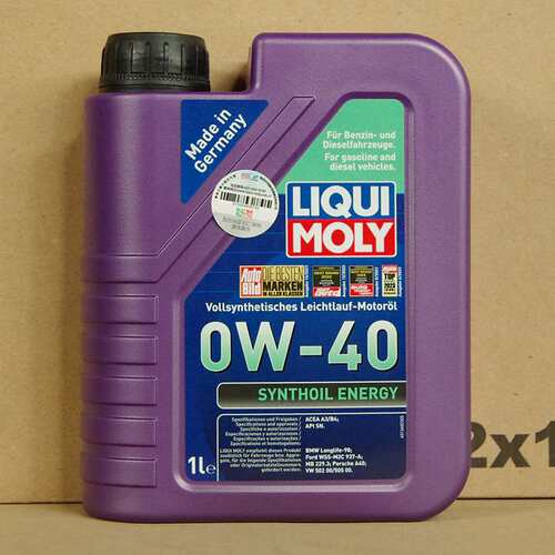 德国力魔 SYNTHOlL ENERGY 能量 0W-40 1升 德国进口 LM20701