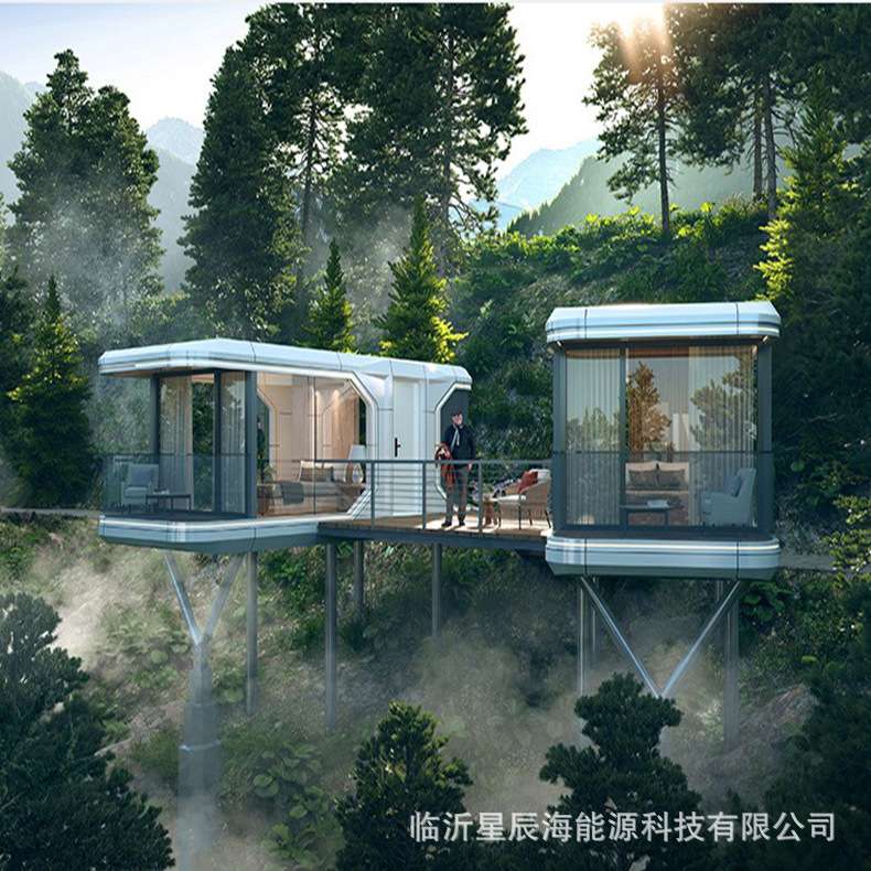 太空舱民宿旅游景区客房三亚海边观景房露营户外阳光房网红星空房