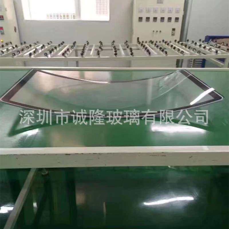 曲面电视玻璃,显示屏专用曲面玻璃,显示器用弧形玻璃