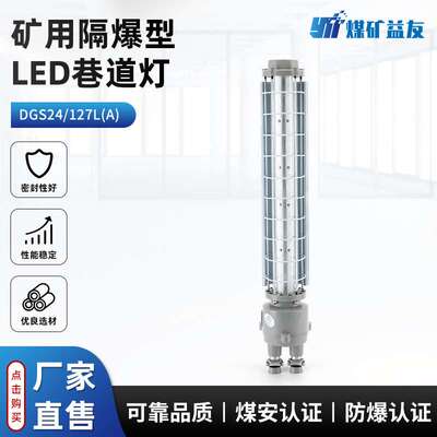 DGS24/127L(A)矿用隔爆型LED巷道灯 长型矿用巷道灯应急照明灯