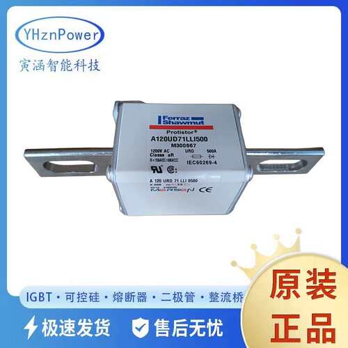 Mersen熔断器D2122GB75V14CTF A120UD71LLI500 SC32AR69V700TF