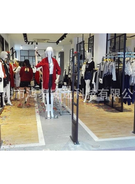 超市防盗门 黑色射频服装店防盗器 EAS RF防盗报警器 射频防盗门