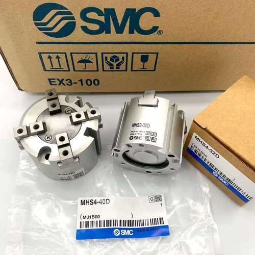 SMC小型气爪单作用气缸MHSL3/MHSH3/MHS2/3/4-16D20-25-32-40-50S
