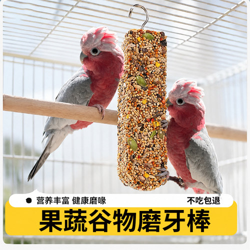 鹦鹉专用五谷果蔬磨牙棒