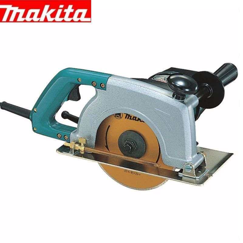 Makita牧田4107R手持云石机大功率石材瓷砖大理石开槽切割机
