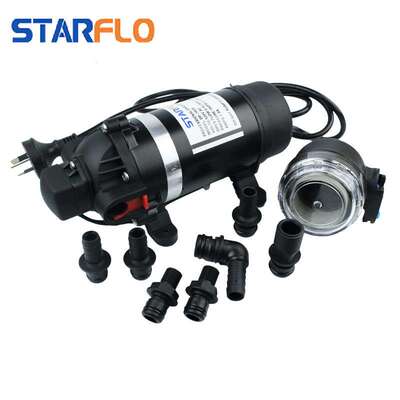 220v 160PSI直流电动高压洗车水泵压力开关型交流工业清洗隔膜泵