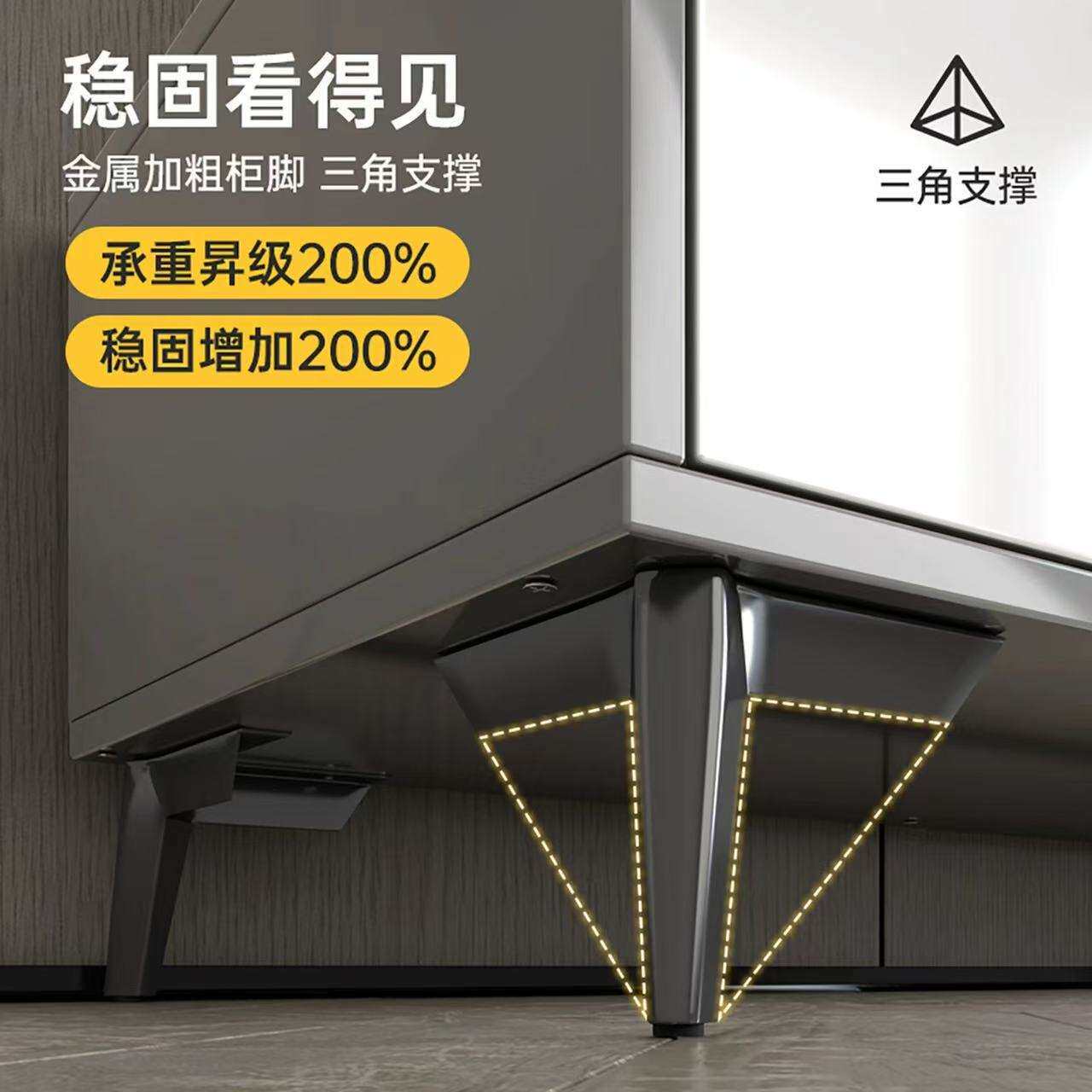 电视柜简约北欧风小户型电视柜墙柜现代客厅卧室阳台电视柜置物柜