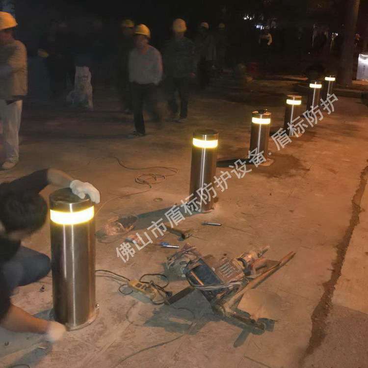 盾标防护液压升降柱西安雁塔第三五〇七工厂职工子弟小学防撞路桩