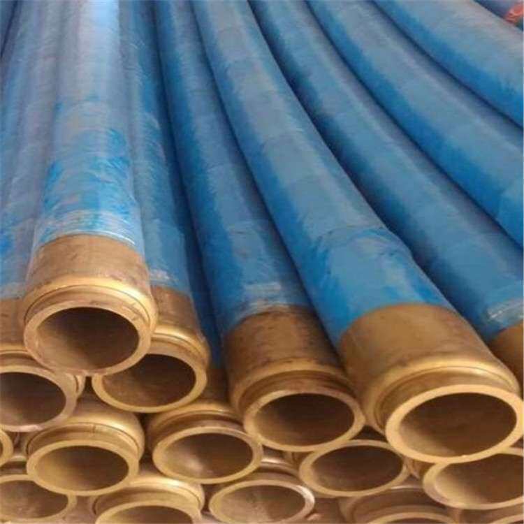 混凝土泵车末端钢丝胶管 桩机防爆软管四层钢丝加强防爆管混凝土