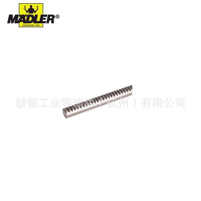 Maedler 钢质圆形 直齿齿条 铣齿 精确拉直 模数 1.0-6.0
