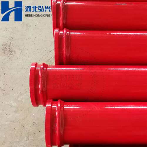 DN125*3米无缝直缝高低压混凝土输送地泵管