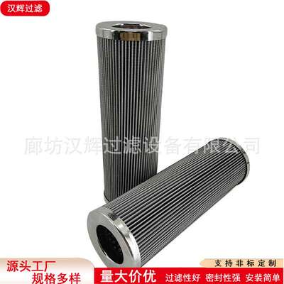 852015SMX6钢电厂滤油机互换马勒滤芯双切换不锈钢折叠滤芯