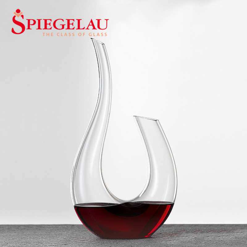 德国进口 诗杯客乐人工吹制红酒醒酒器水晶玻璃分酒器