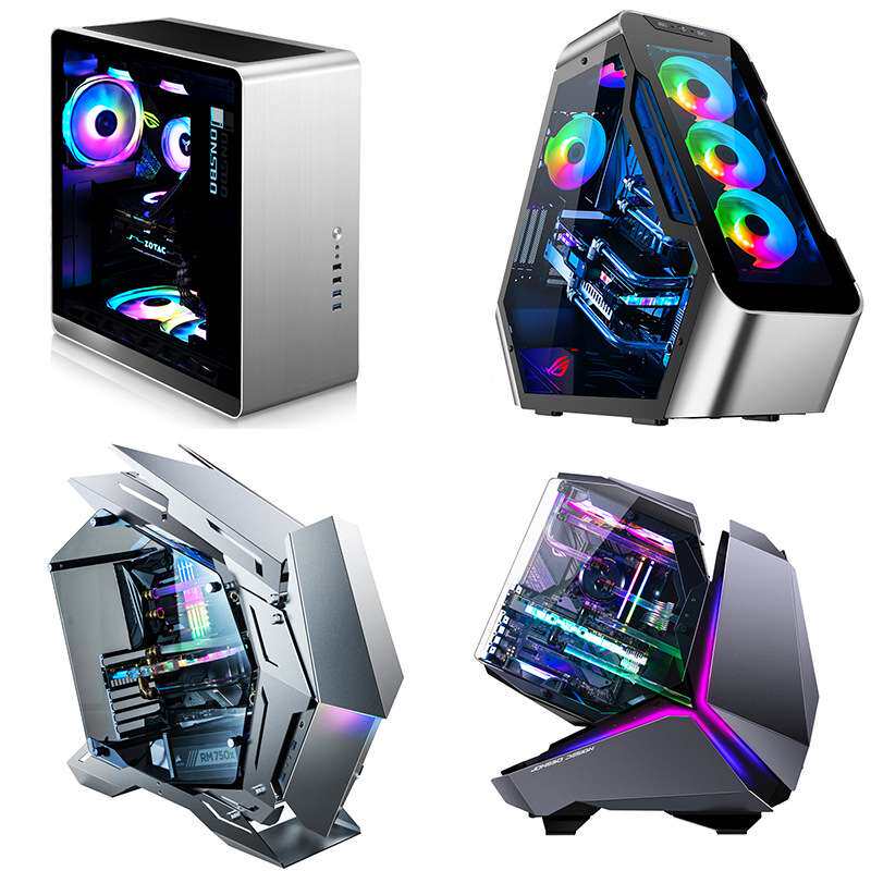 乔思伯 MOD UMX系列 RM2 T8PLUS TR03 ATX主板电脑台式机箱铝制新