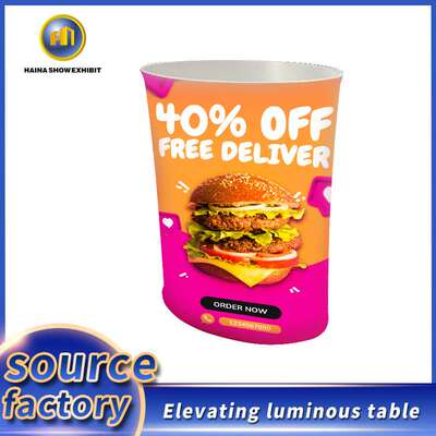 Display circular display platform, display promotions, repor
