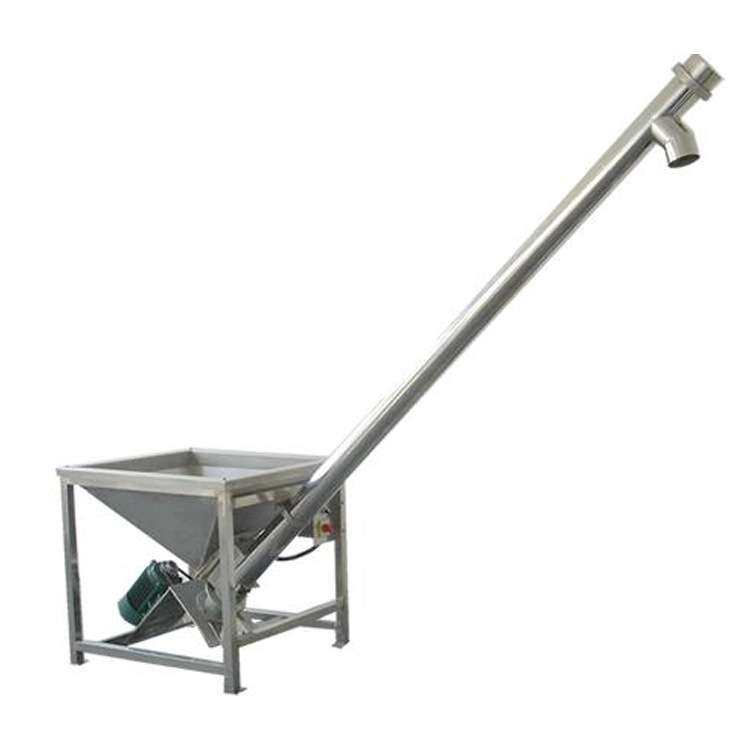 自动螺旋上料机绞龙螺旋输送机粮食提升机面粉麸皮送料机械设备