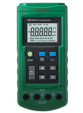 MASTECH华仪 MS7222 铂电阻校准仪