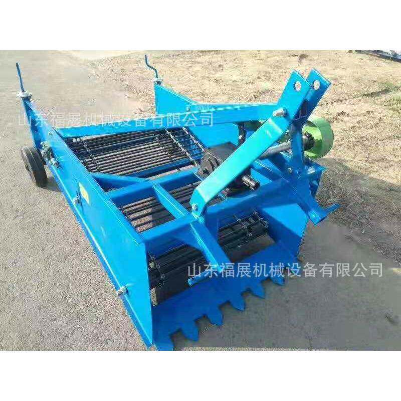 四轮拖拉机带动红薯番薯收获机刨土豆地瓜机器多功能手扶收获机