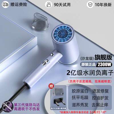 电吹风机家用大风力理发店功率负离子护发静音速干男士专用风筒