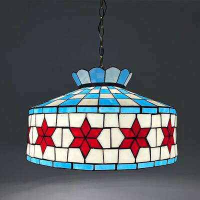 汇璟蒂凡尼吊灯室内简约连锁餐厅灯具阳台装饰经典手工的吊灯