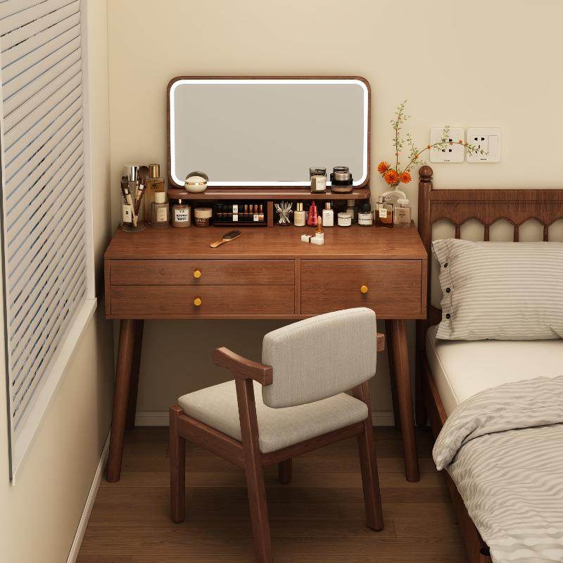 新中式梳妆台复古风2025新款小户型轻奢书桌镜子收纳床头柜化妆桌,鲜花速递/花卉仿真/绿植园艺,割草机/草坪机,淘宝优惠券,粉丝福利购,淘宝优惠卷