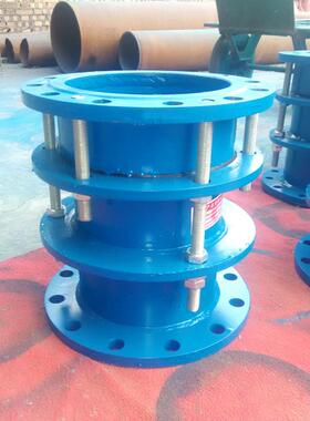 伸缩接头 双法兰限位伸缩接头PN16 双法兰伸缩器伸缩节1.0MPa