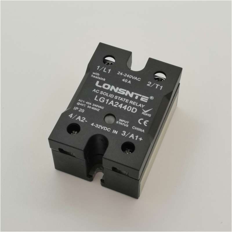 LG1A24120A蓝石固态继电器单相220VAC交流控制交流过零 SSR-120AA