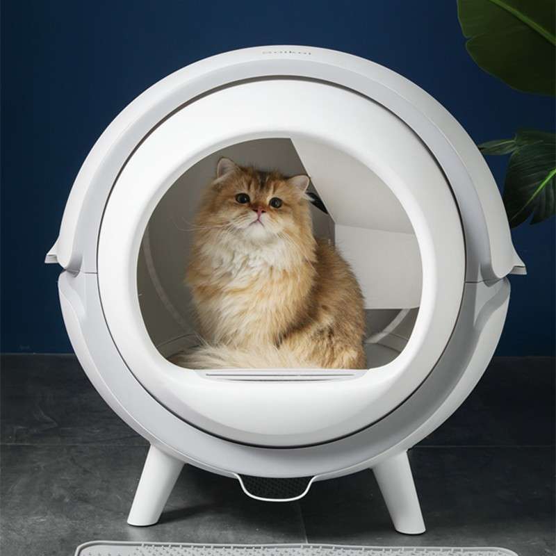 烁壳全自动猫砂盘电动清理器全封闭式智能猫咪厕所铲屎机人气猫厕