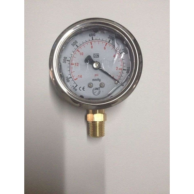 耐震压力表 YN60   -760-0MMHg    -14-0PSI   表盘60MM 2分牙
