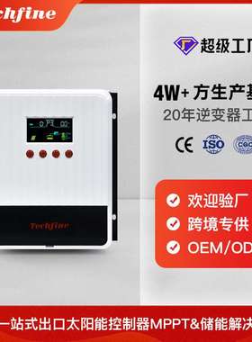 泰琪丰MPPT太阳能控制器IP21自散热60A跨境12V/24V/48V自识别电压